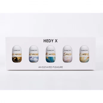 Набор из 5 мастурбаторов с разной формой SVACOM HEDY X5 MIXED